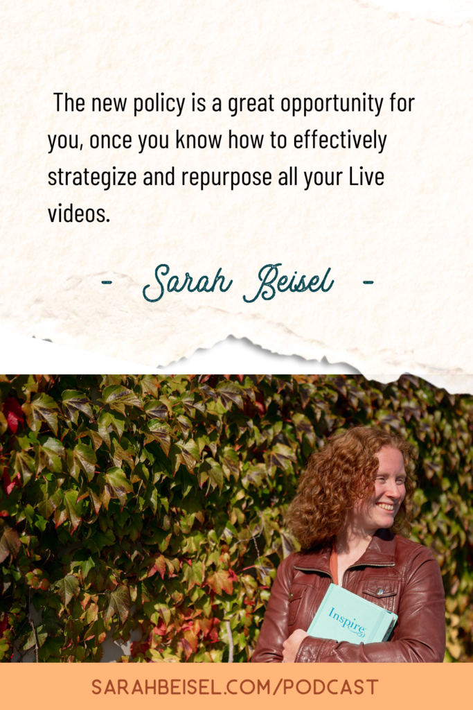 red-haired woman walking by hedge quote facebook lives being deleted www.sarahbeisel.com