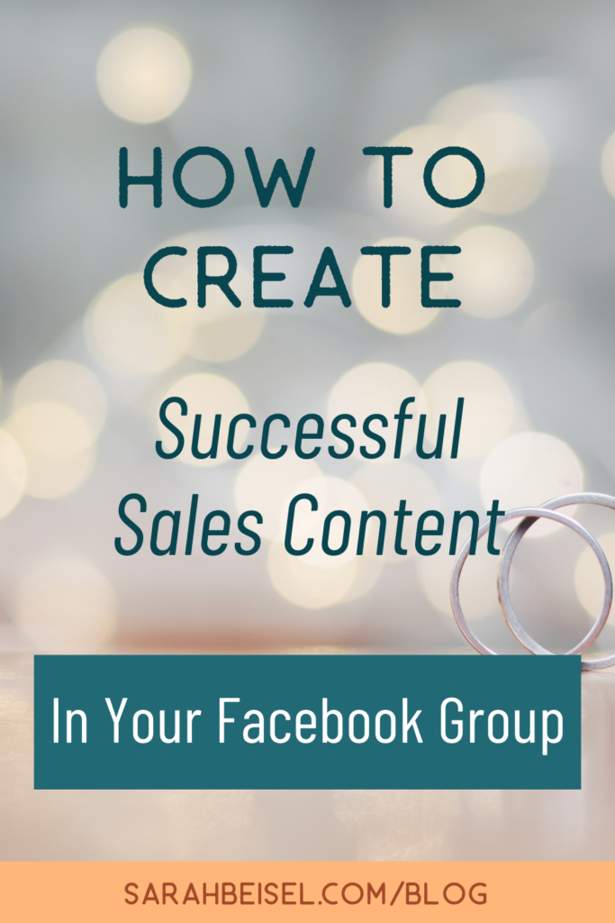 lights in background how to create successful sales content